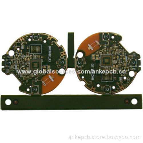 Multilayer PCB with gold finish, quick-turn and mass production
